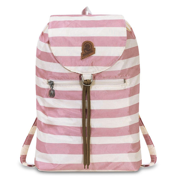 MINISAC HERITAGE PACKABLE BACKPACK - Antique pink/White