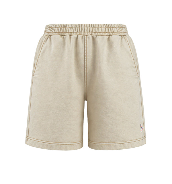 Shorts corti da donna in felpa delavé - 105F / XS