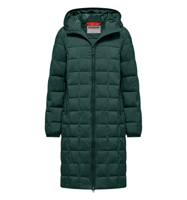 Lange Damenjacke mit Kapuze - 367 / XS