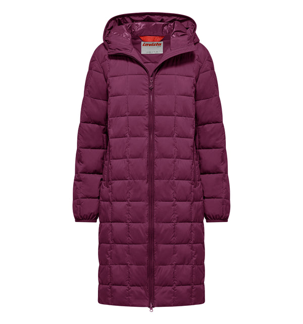Lange Damenjacke mit Kapuze - 753 / XXL