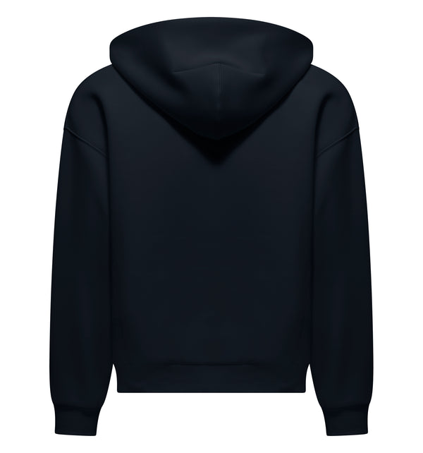 Felpa da uomo con zip e tasca a marsupio