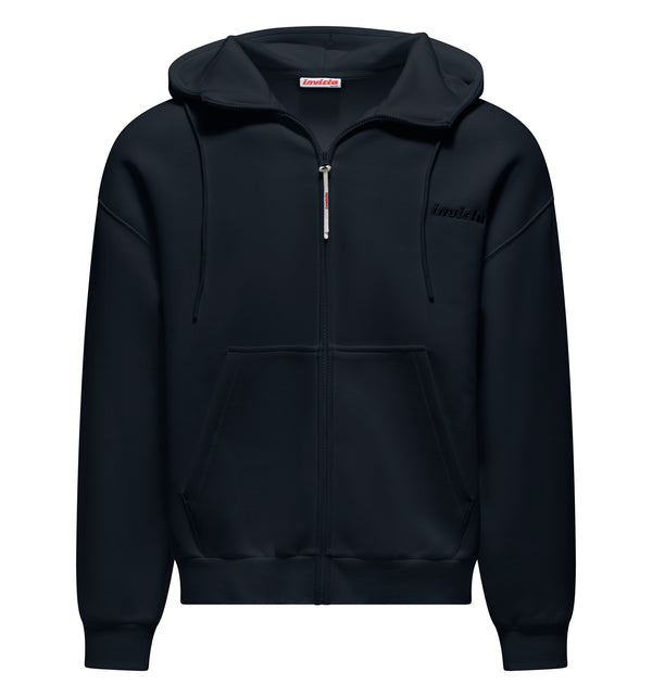 Felpa da uomo con zip e tasca a marsupio - 297 / XS