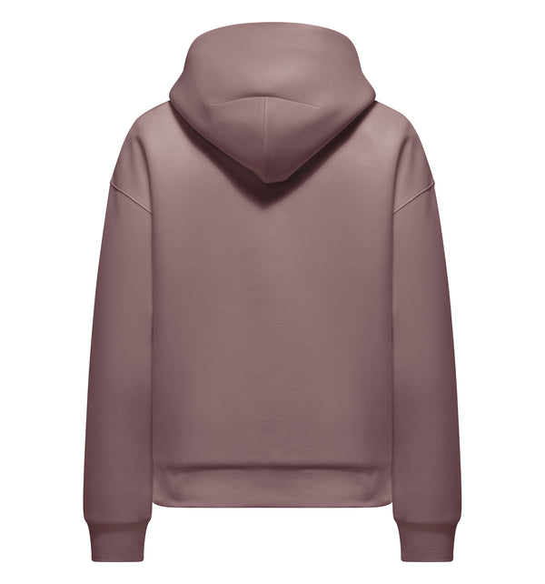 Felpa da donna con cappuccio e tasca a marsupio