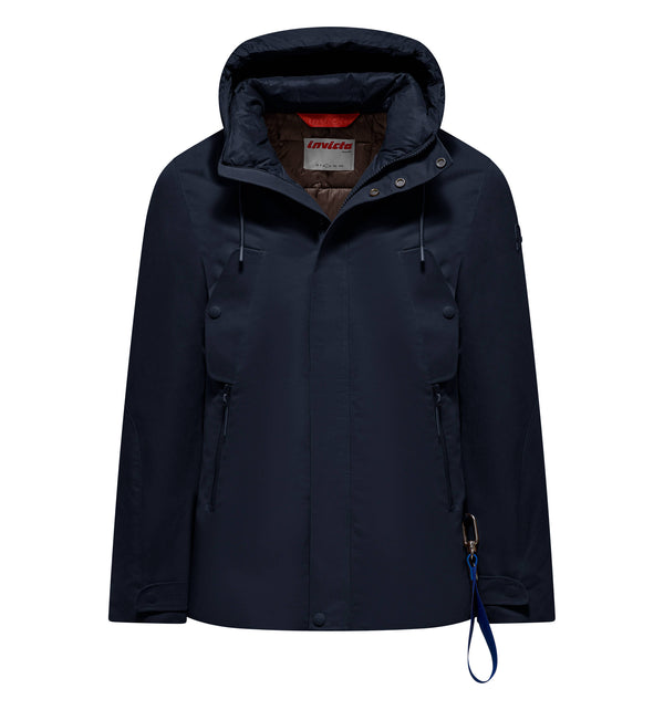 Men's padded jacket with hood - 292 / L