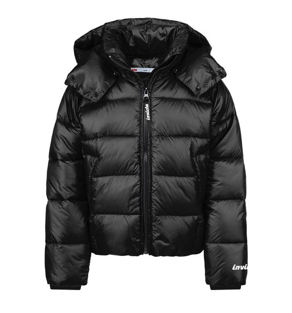 Piumino da bambina con cappuccio staccabile - 090 / 4