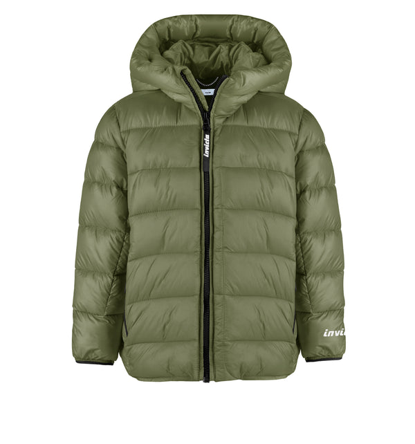 Piumino da bambino con cappuccio e imbottitura sintetica - 359 / 4