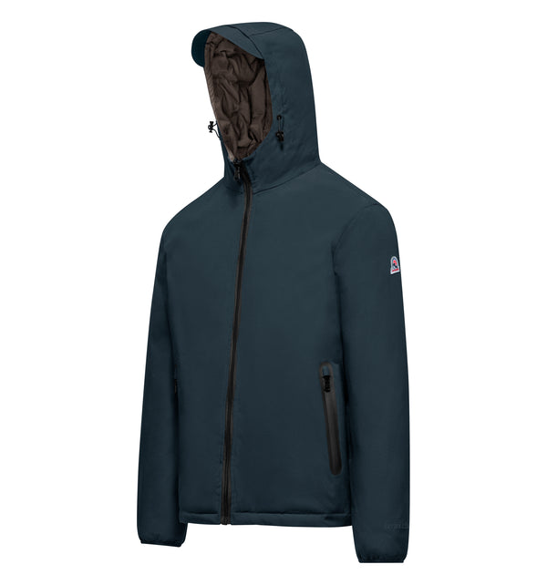Wendbare Herrenjacke mit Kapuze