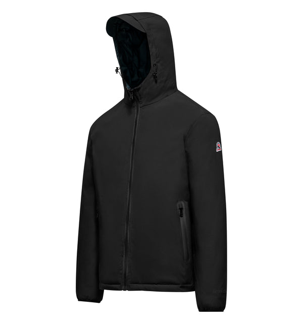 Wendbare Herrenjacke mit Kapuze