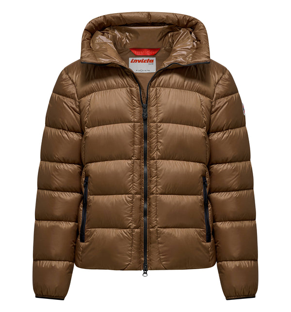 Herren-Daunenjacke aus Nylon mit Kapuze - 127 / XXXL