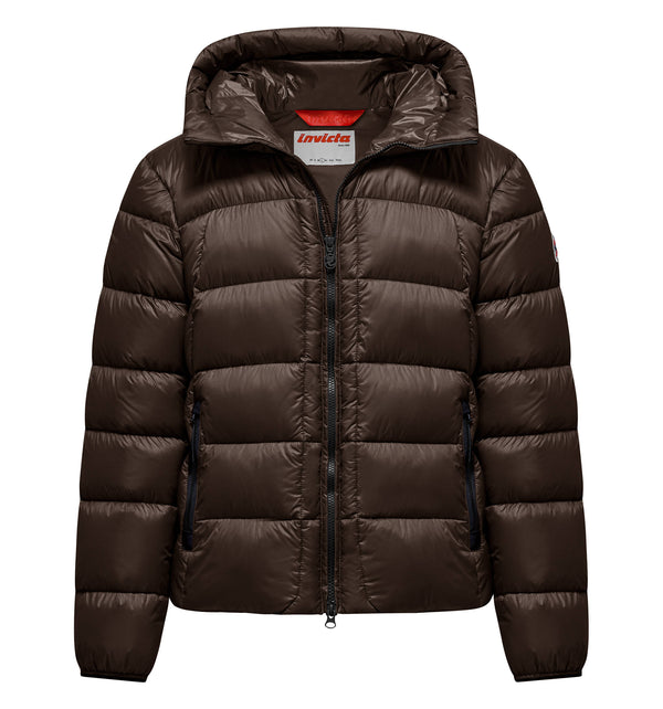 Herren-Daunenjacke aus Nylon mit Kapuze - 14 / XXXL