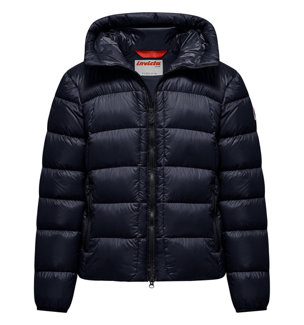 Herren-Daunenjacke aus Nylon mit Kapuze - 292 / XXXL
