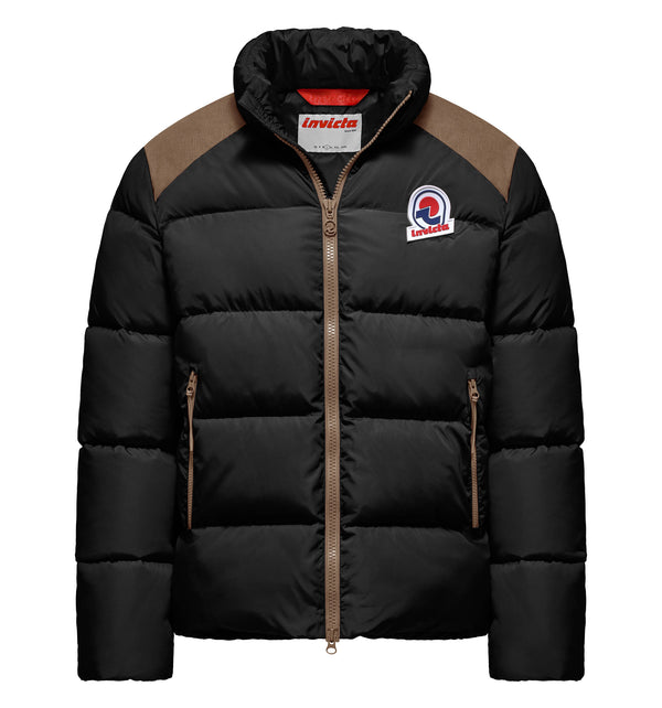 Men's padded jacket with a high collar - 90 / XS