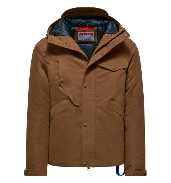 Men's short hooded parka - 127 / XXXL