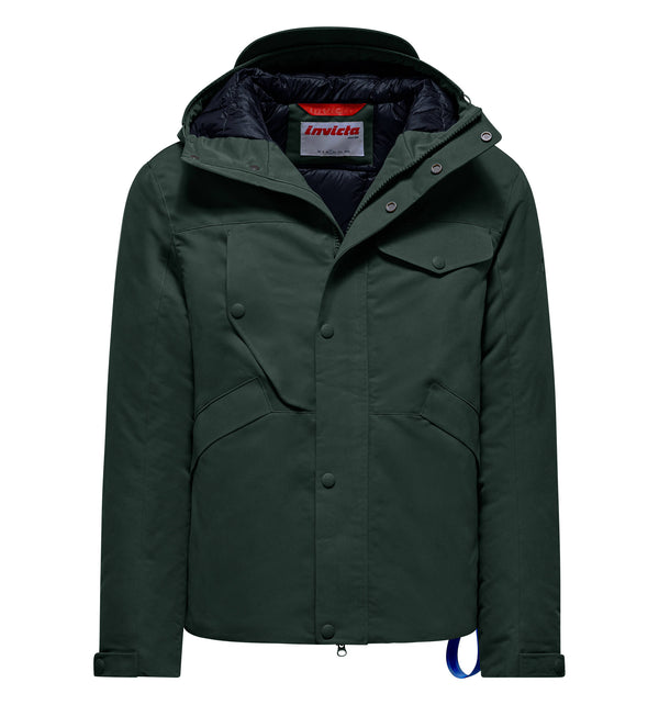 Men's short hooded parka - 347 / XXXL