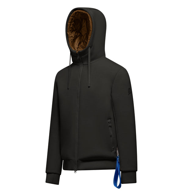 Herren-Sweatjacke mit abnehmbarem Schlüsselanhänger