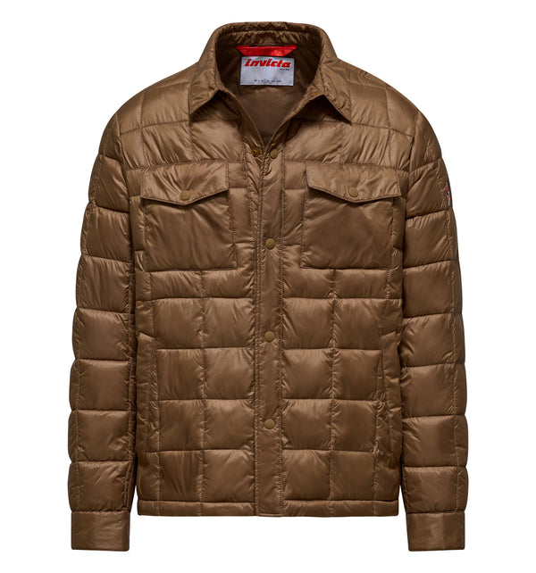 Kurze Herren-Steppjacke aus Nylon - 127 / S