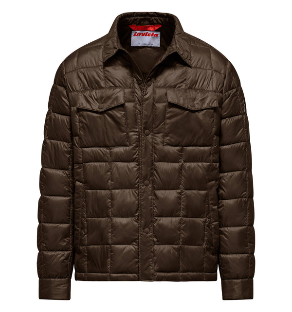 Kurze Herren-Steppjacke aus Nylon - 14 / XXL