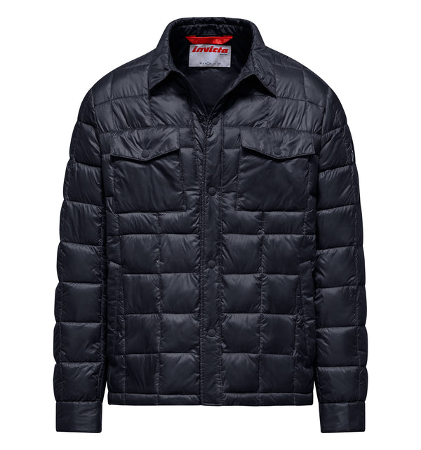 Kurze Herren-Steppjacke aus Nylon - 292 / XXL
