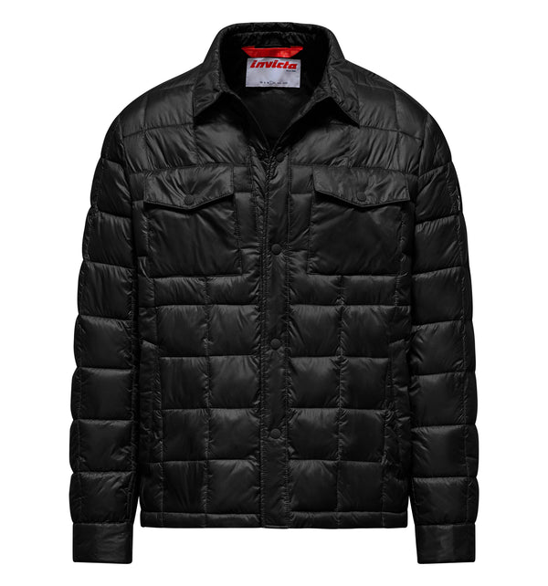 Kurze Herren-Steppjacke aus Nylon - 90 / XXL