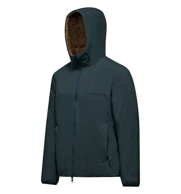 Men's reversible hooded jacket