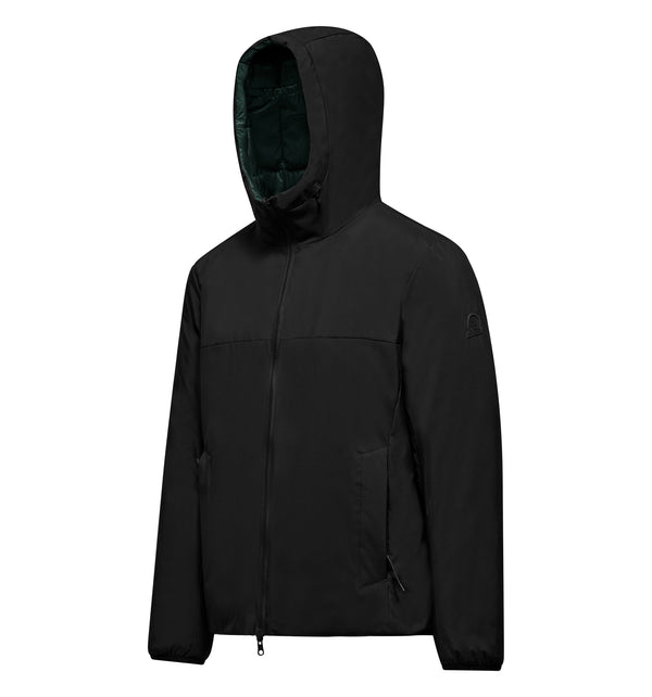 Men's reversible hooded jacket