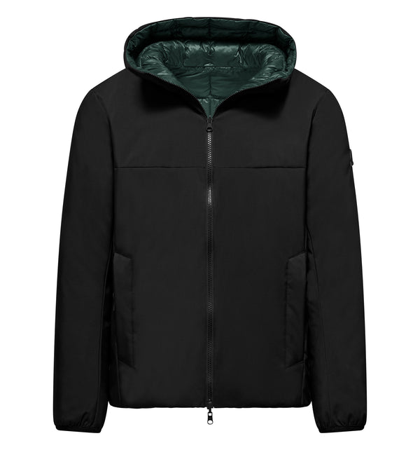 Men's reversible hooded jacket - 9030 / XS