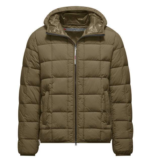 Piumino da uomo con trapuntatura a qudri - 142 / XS