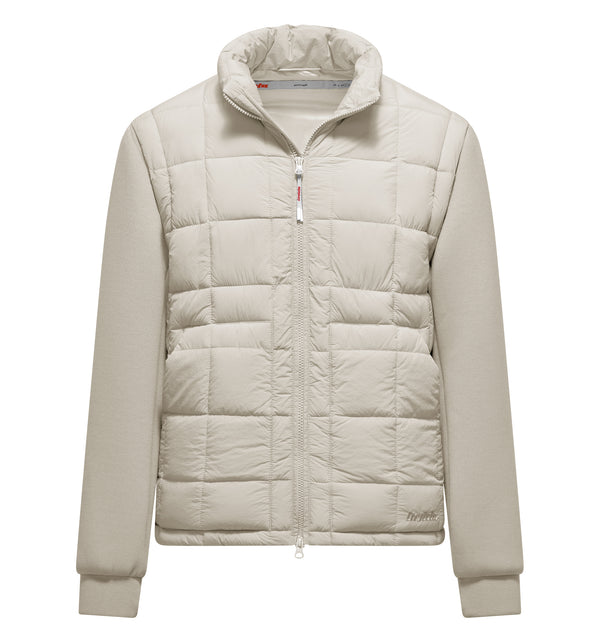 Giacca da uomo in nylon trapuntato e neoprene - 001 / S