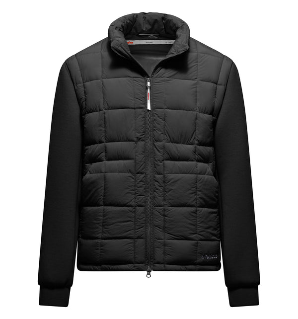 Giacca da uomo in nylon trapuntato e neoprene - 090 / XS