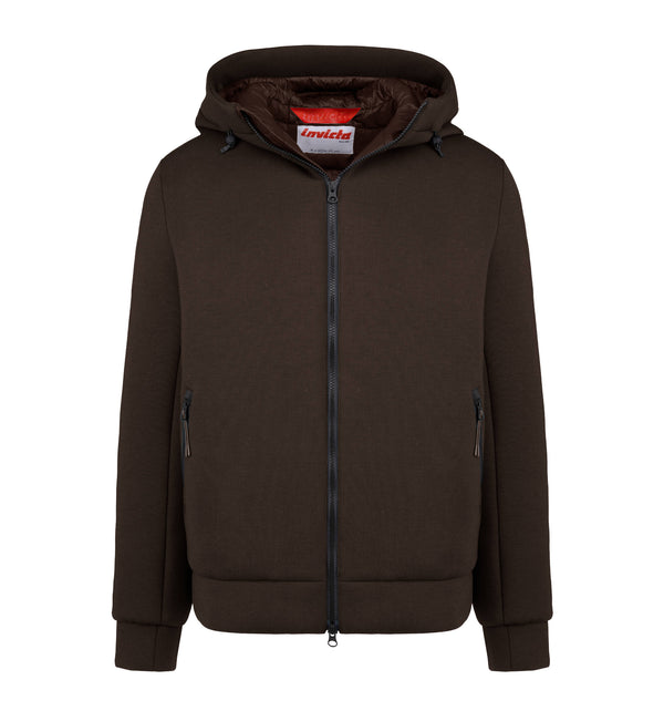 Men's hooded sweatshirt jacket - 14 / XXXL