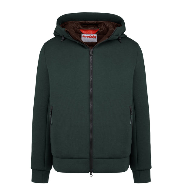 Men's hooded sweatshirt jacket - 347 / XS