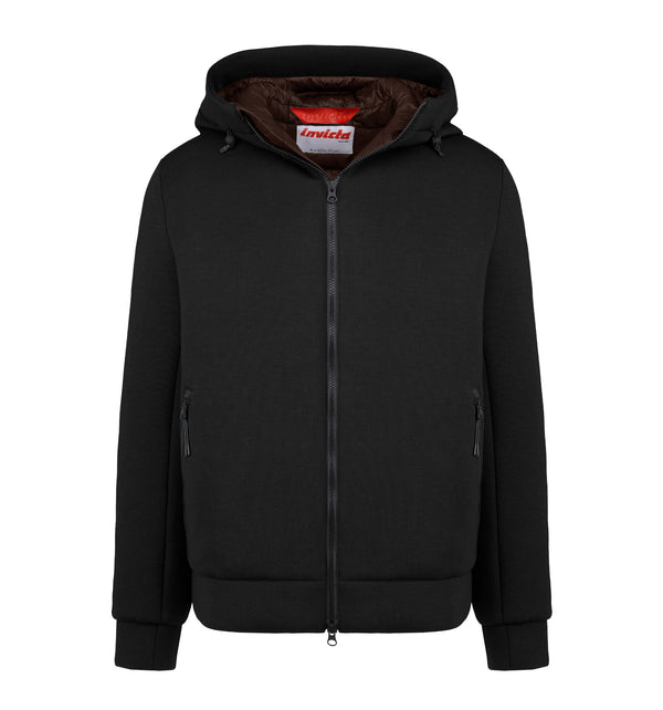 Men's hooded sweatshirt jacket - 90 / XS