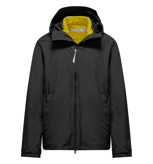 Giaccone da uomo con cappuccio e gilet imbottito staccabile - 9060 / S