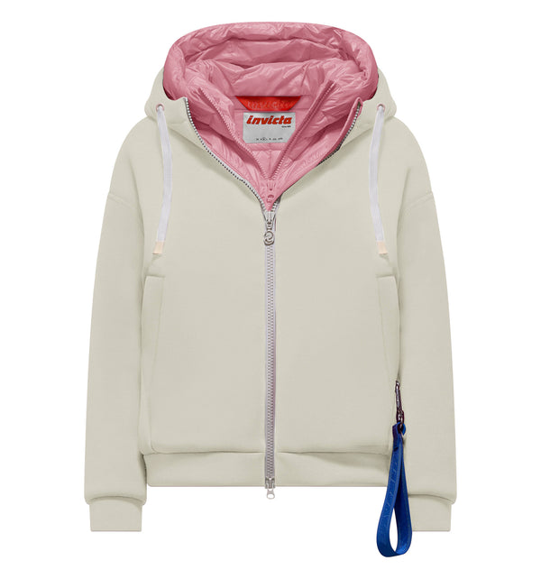 Damen-Sweatjacke mit Kapuze - 134 / XS