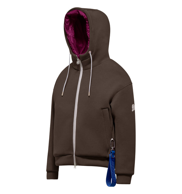 Damen-Sweatjacke mit Kapuze
