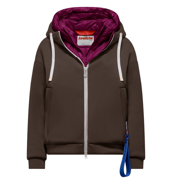 Damen-Sweatjacke mit Kapuze - 14 / XS