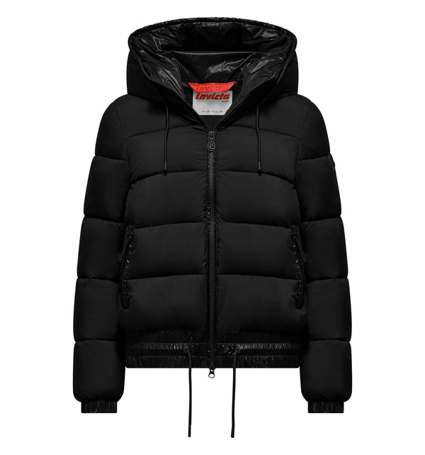 Wattierte Damenjacke mit Kapuze - 90 / XS