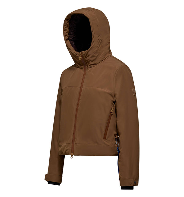 Women's short padded jacket