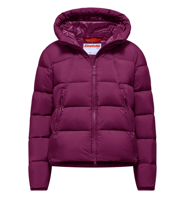 Women's quilted hooded jacket - 753 / XS