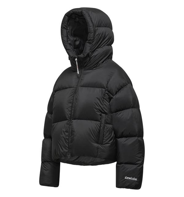 Piumino da donna con cappuccio