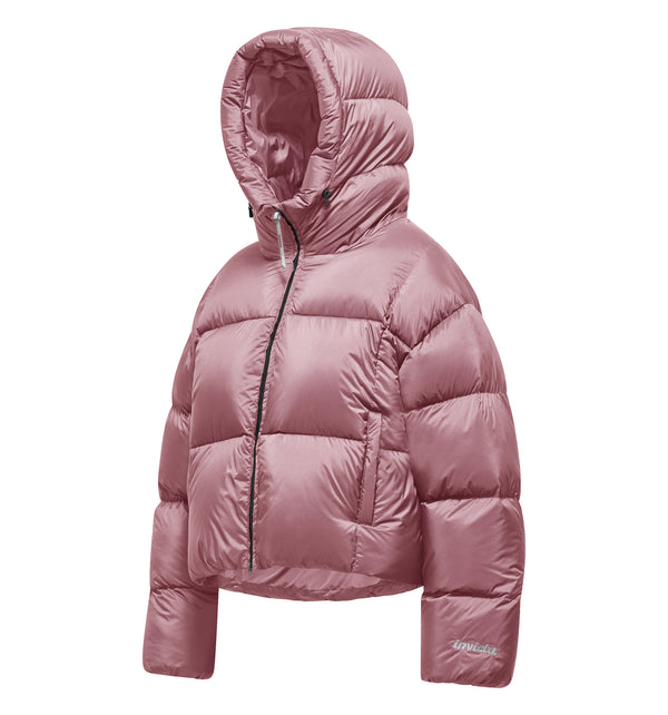 Piumino da donna con cappuccio