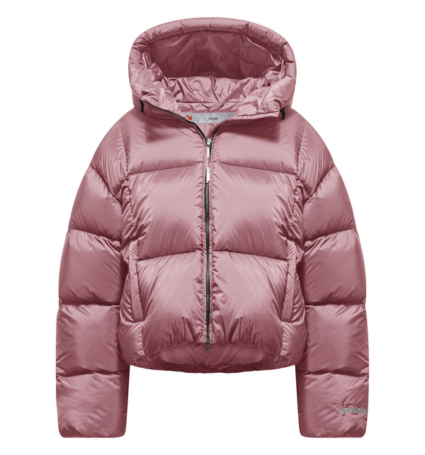 Piumino da donna con cappuccio - 75 / XS