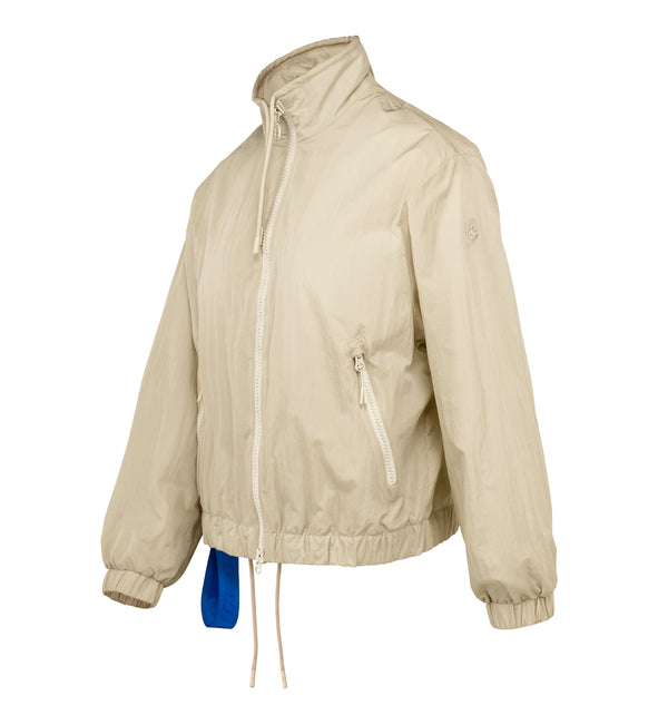 Giacca corta da donna con zip