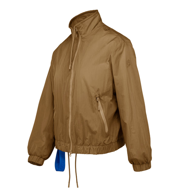 Giacca corta da donna con zip