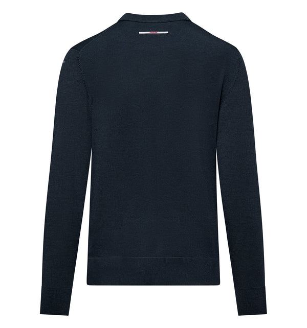 Herren-Langarmshirt mit Rundhalsausschnitt