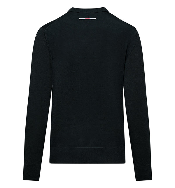 Herren-Langarmshirt mit Rundhalsausschnitt