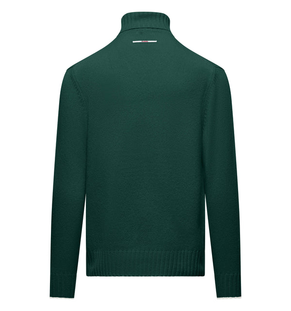 Herren-Rollkragenpullover aus Wolle
