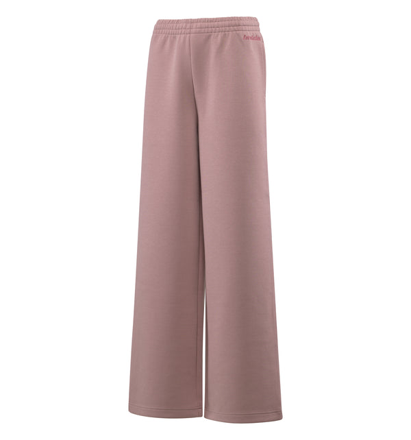 Panta-felpa da donna con vita elastica e cordino