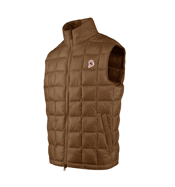 Men's quilted nylon vest
