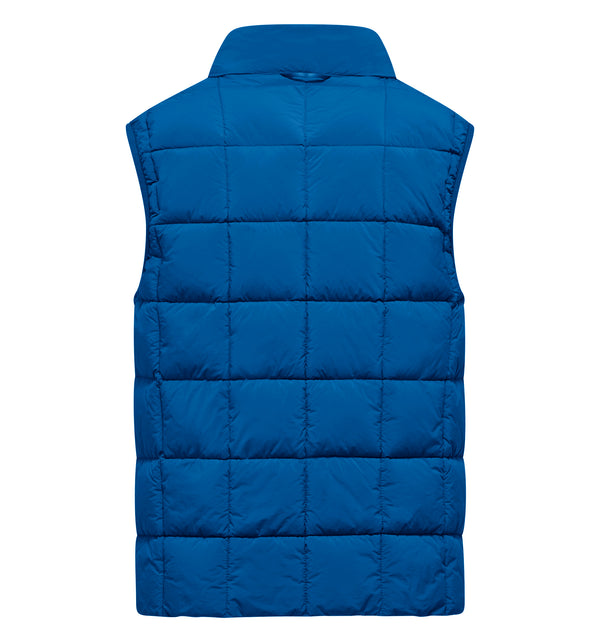 Gilet imbottito da uomo in nylon idrorepellente
